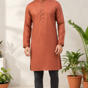 Indian Cotton Casual Panjabi for Men – FF 0011