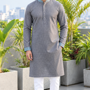 Cotton Textured Casual Panjabi for Men – FF 159
